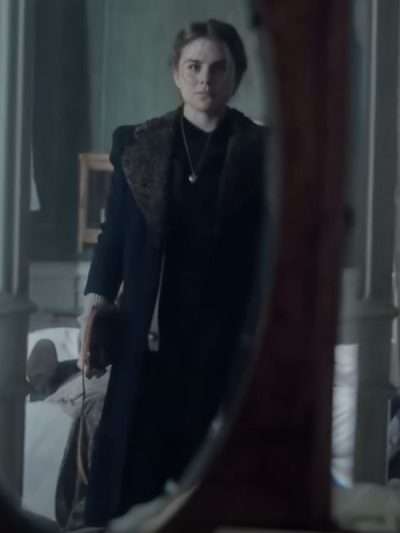Morgane Polanski The Partisan Black Trench Coat