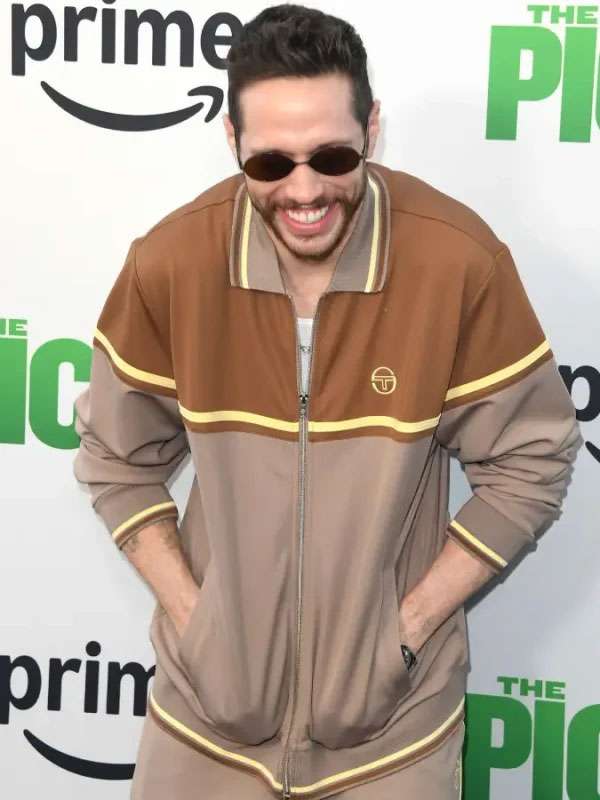 The Pickup 2025 Pete Davidson Brown Jacket