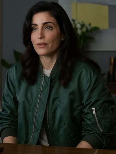 The Sandman Lyta Hall Green Bomber Jacket