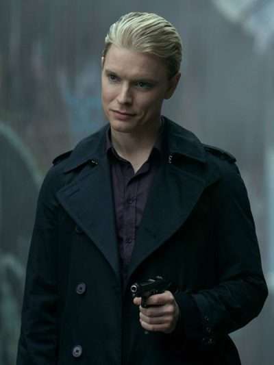 The Sandman S02 Freddie Fox Black Trench Coat