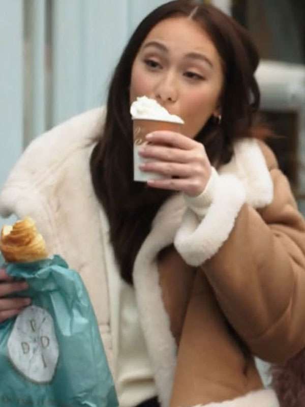 The Summer I Turned Pretty S03 Lola Tung Brown Leather Jacket