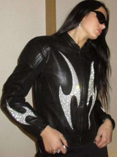 Dua Lipa Nostalgia Tour Leather Jacket