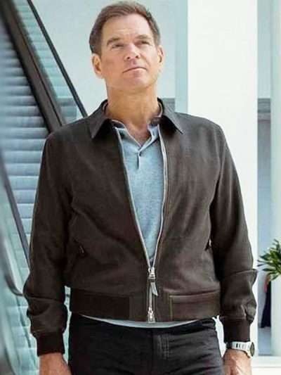 TV Series NCIS Tony & Ziva 2025 Michael Weatherly Brown Jacket