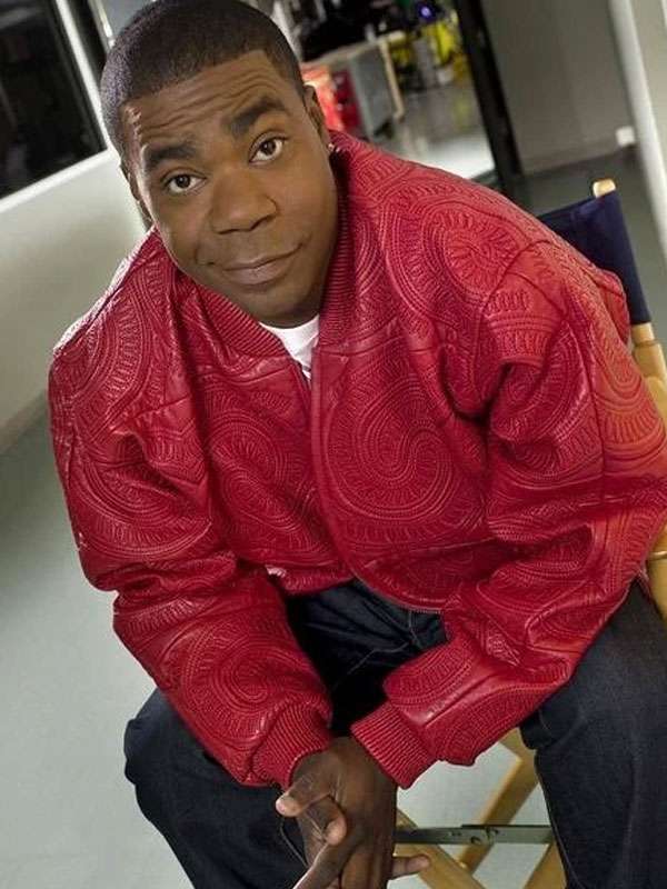 Tracy Jordan 30 Rock Red Leather Jacket