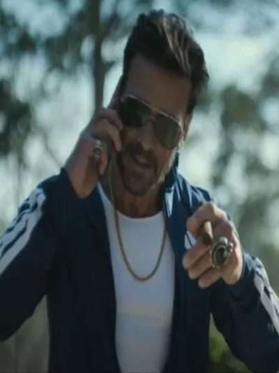Tulsa King S03 Frank Grillo Blue Track Jacket