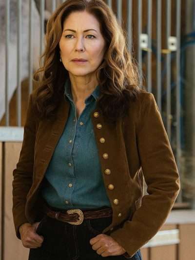 Margaret Devereaux Tulsa King Suede Jacket