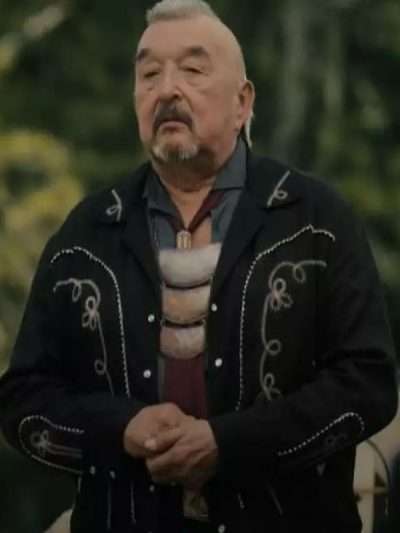 Tulsa King S02 Graham Greene Black Cotton Jacket
