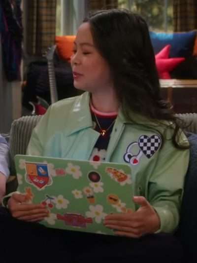 Jiwon Lee Vampirina Teenage Vampire Leather Jacket