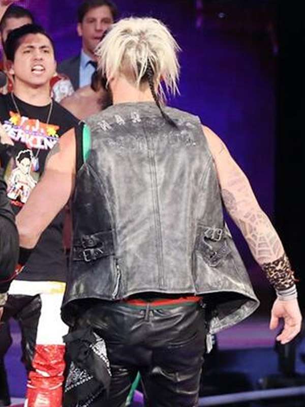 WWE Wrestler Enzo Amore Black Vest