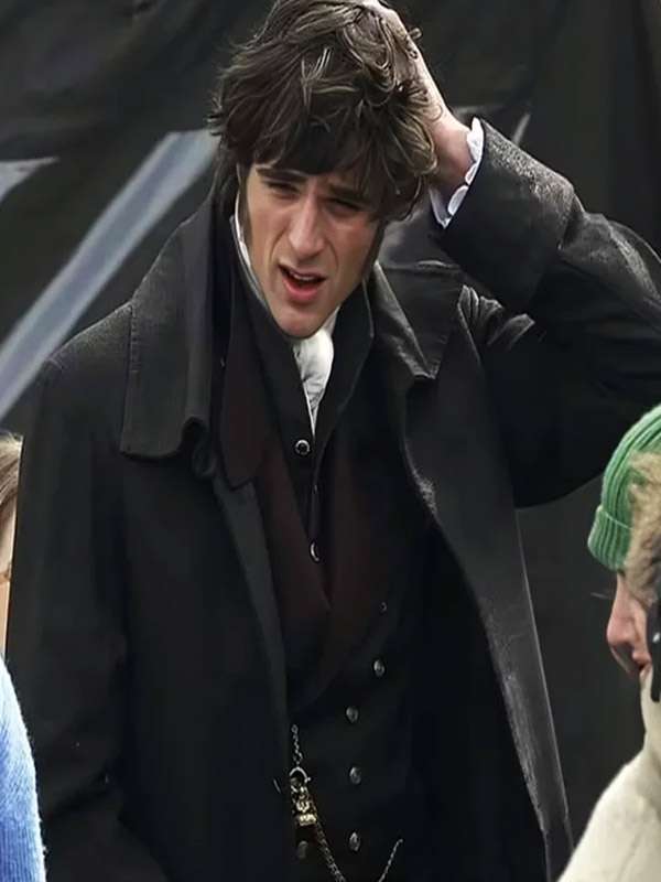 Jacob Elordi Wuthering Heights 2026 Black Coat