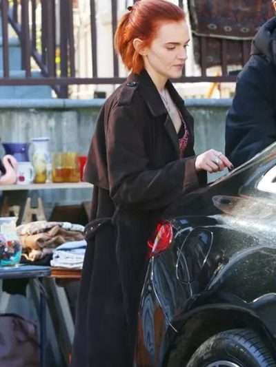 You S05 Madeline Brewer Trench Coat