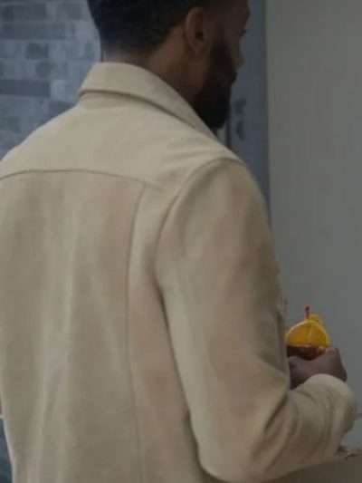Reasonable Doubt Damon Cooke Beige Suede Leather Jacket