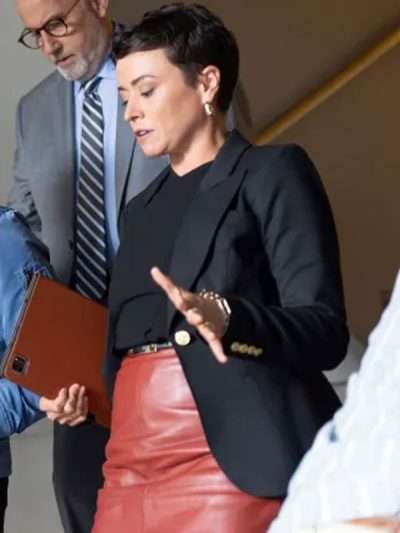9-1-1 Briana Venskus Black Blazer