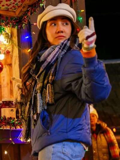 A Cherry Pie Christmas Anna Zhang Quilted Jacket