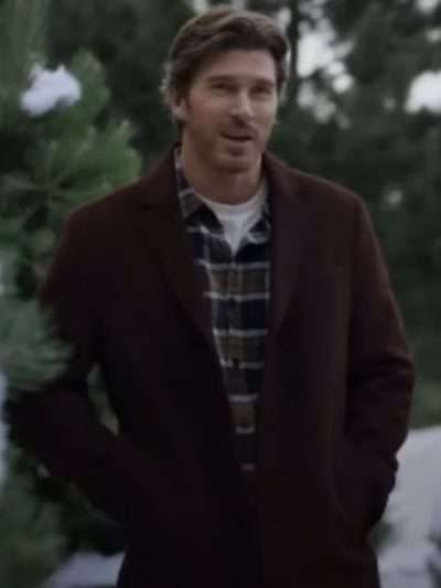 Christopher Russell A Christmas Prayer Brown Wool Coat