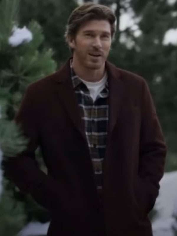 Christopher Russell A Christmas Prayer Brown Wool Coat