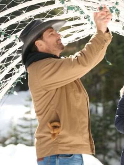 A Royal Montana Christmas Warren Christie Brown Cotton Jacket