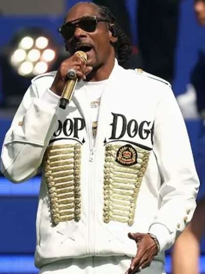 AFL Grand Final 2025 Snoop Dogg White Jacket