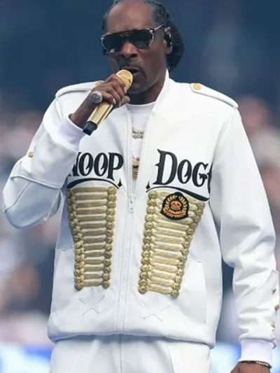 Snoop Dogg AFL Grand Final 2025 White Jacket