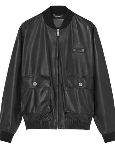 Alison Victoria Sin City Rehab 2025 Black Bomber Jacket