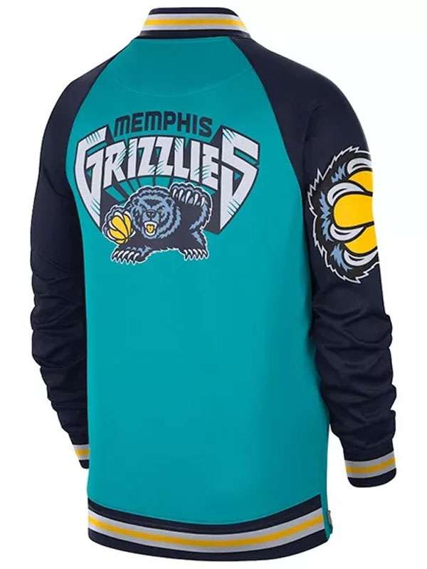 Basketball Team Memphis Grizzlies Bomber Jacket