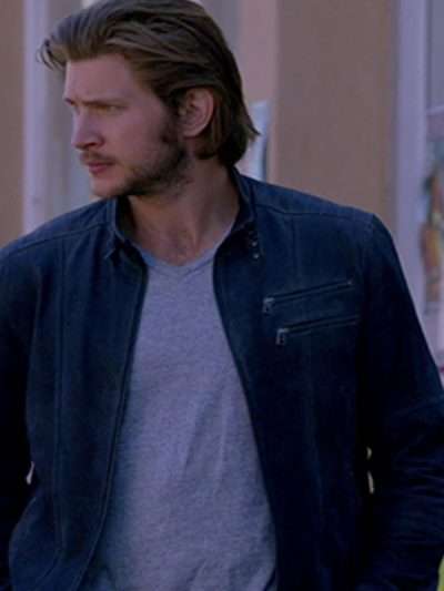 Ryan Reynolds Blue Suede Leather Jacket