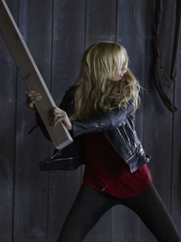 Bitten S02 Elena Michaels Black Jacket