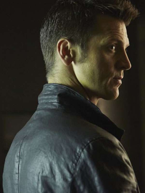 Bitten Sean Rogerson Black Leather Jacket