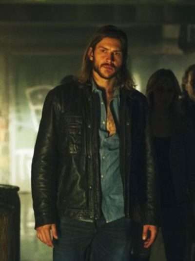Clayton Danvers Bitten Black Leather Jacket