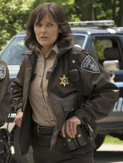 Sheriff Karen Morgan Bitten Brown Jacket