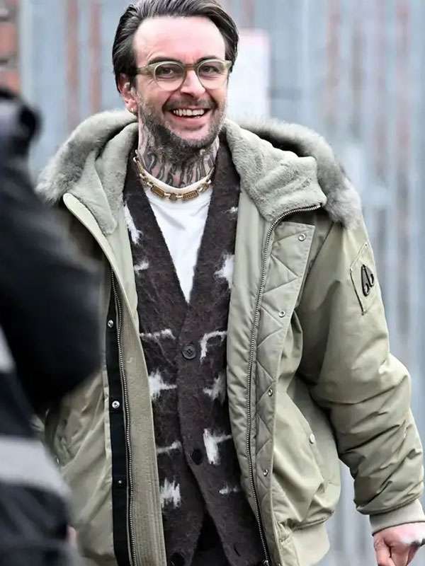 Joe Gilgun Brassic S07 Green Bomber Jacket
