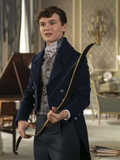 Will Tilston Bridgerton S03 Blue Tailcoat