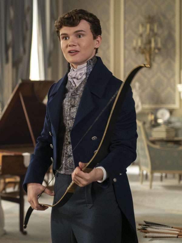 Will Tilston Bridgerton S03 Blue Tailcoat