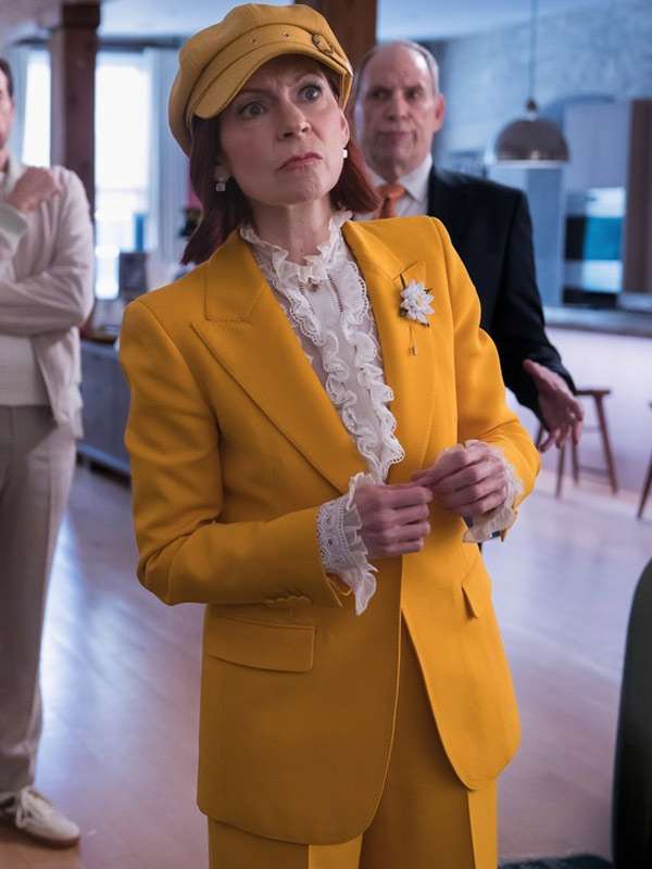 Elsbeth 2025 Carrie Preston Yellow Blazer