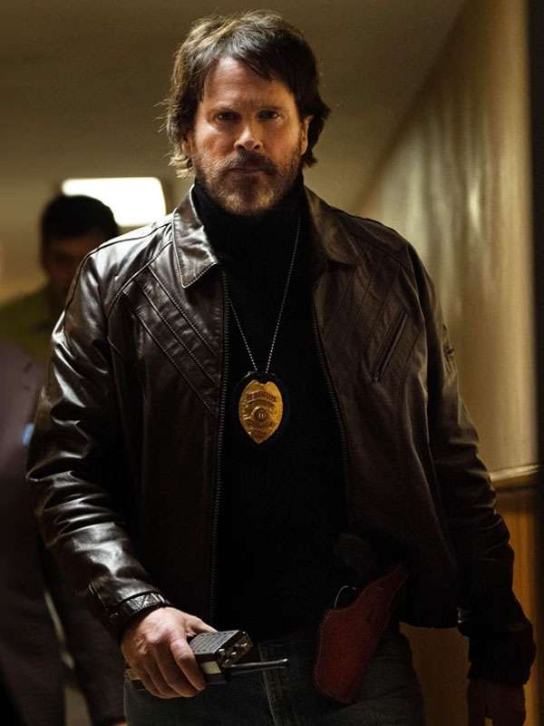 Cary Elwes Dead Man’s Wire Brown Leather Jacket
