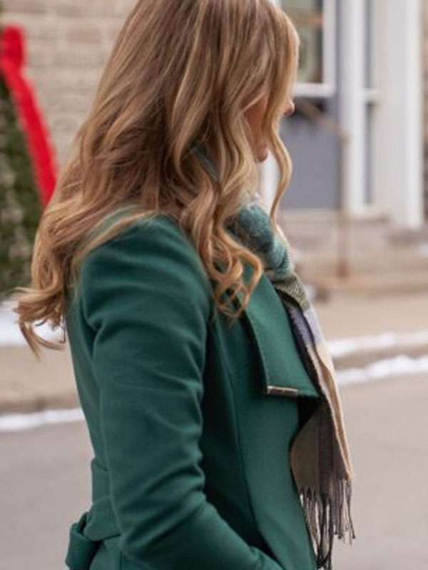 Christmas By Design 2023 Rebecca Dalton Green Coat