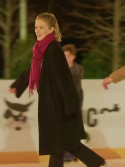 Christmas in Mistletoe 2025 Kabby Borders Black Trench Coat