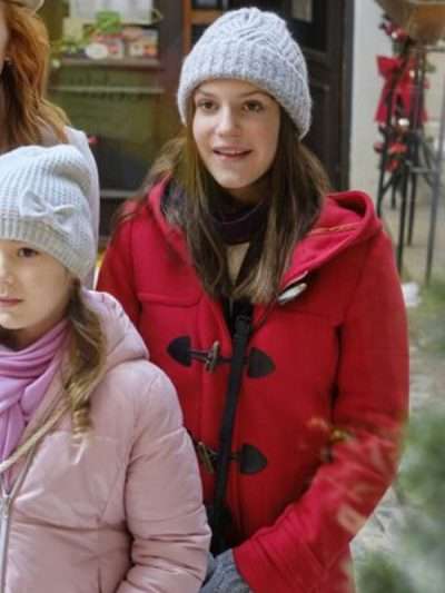 Allegra Tinnefeld Christmas in Vienna Red Coat