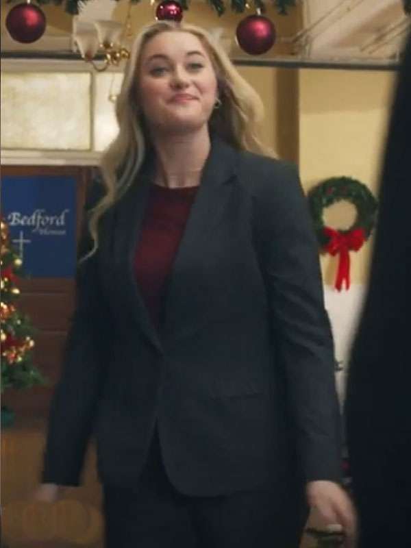 Christmas of Giving Julia Reilly Black Blazer