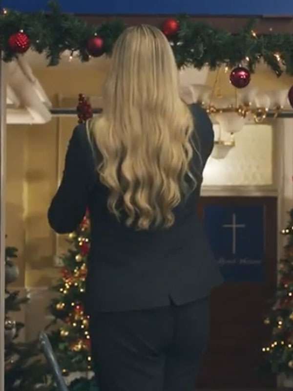 Christmas of Giving 2025 Movie Julia Reilly Black Blazer