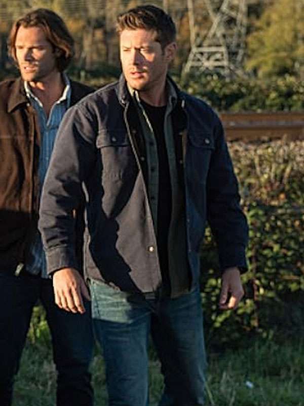 Dean Winchester Supernatural Black Cotton Jacket