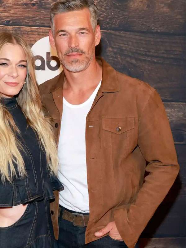 Eddie Cibrian 9-1-1 Nashville S01 Brown Jacket