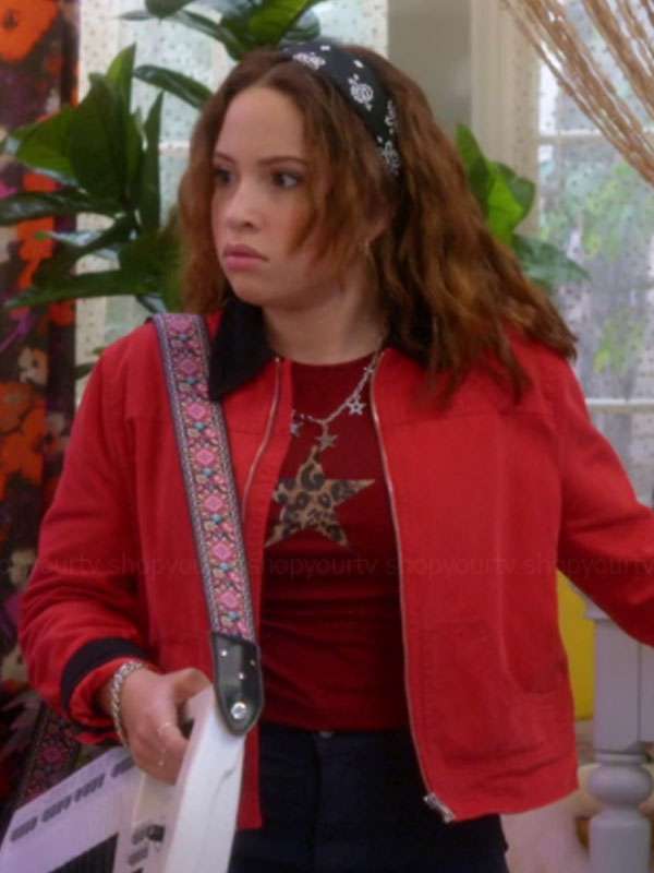 Electric Bloom Carmen B. Sanchez Red Jacket