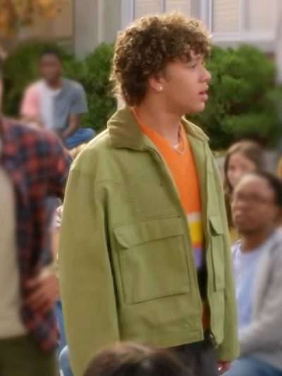 Electric Bloom Nathaniel Buescher Green Jacket