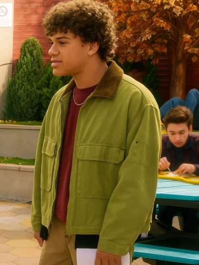 Nathaniel Buescher Electric Bloom Green Jacket