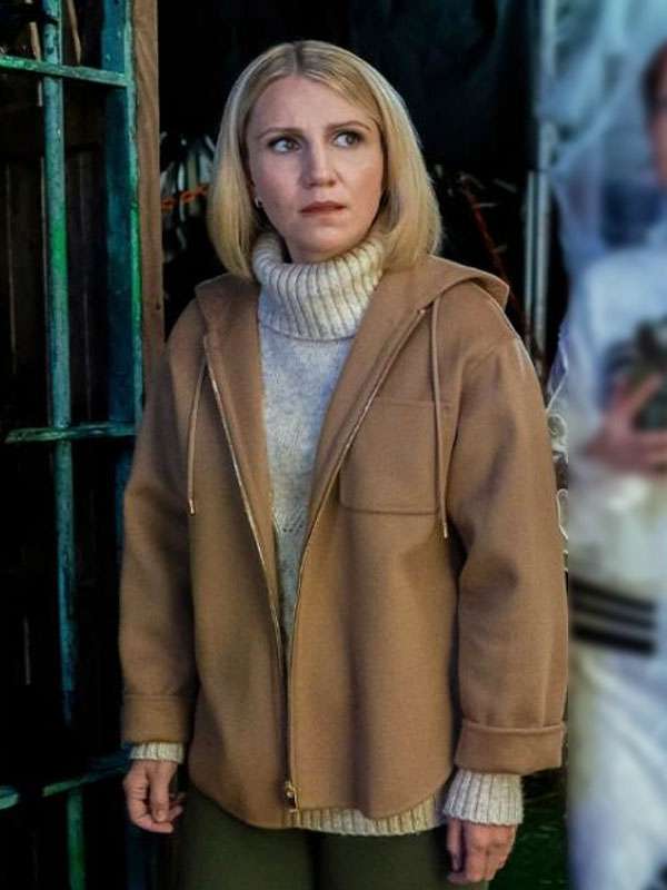 Annaleigh Ashford Elsbeth S03 Brown Wool Jacket