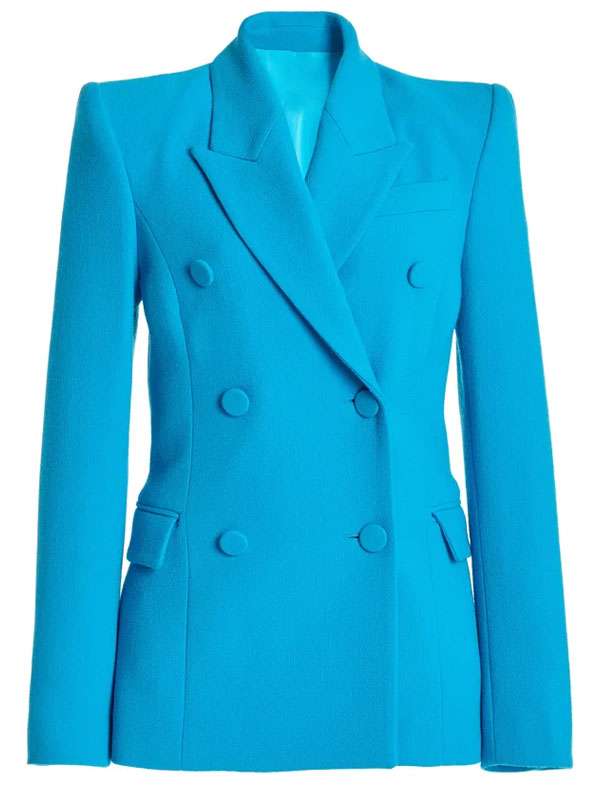 Emayatzy Corinealdi Reasonable Doubt S01 Blue Blazer