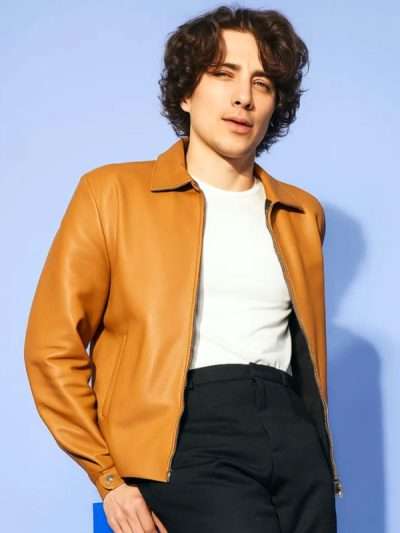 Fairyland 2025 Cody Fern Mustard Leather Jacket