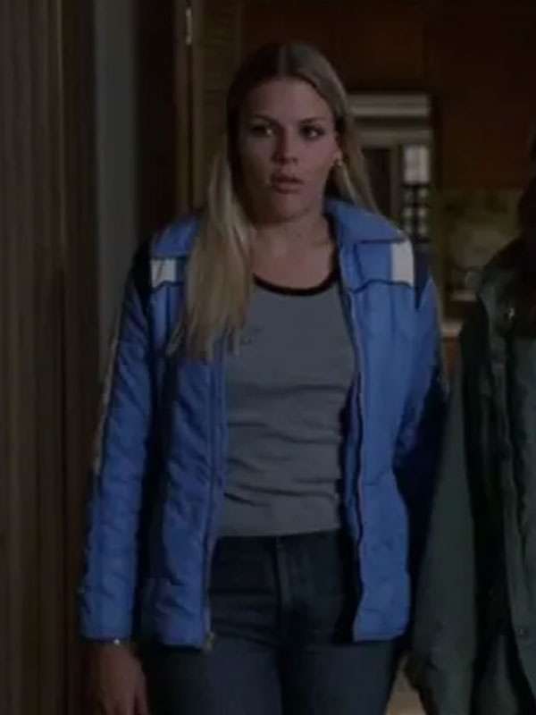Freaks and Geeks S01 Busy Philipps Blue Track Jacket