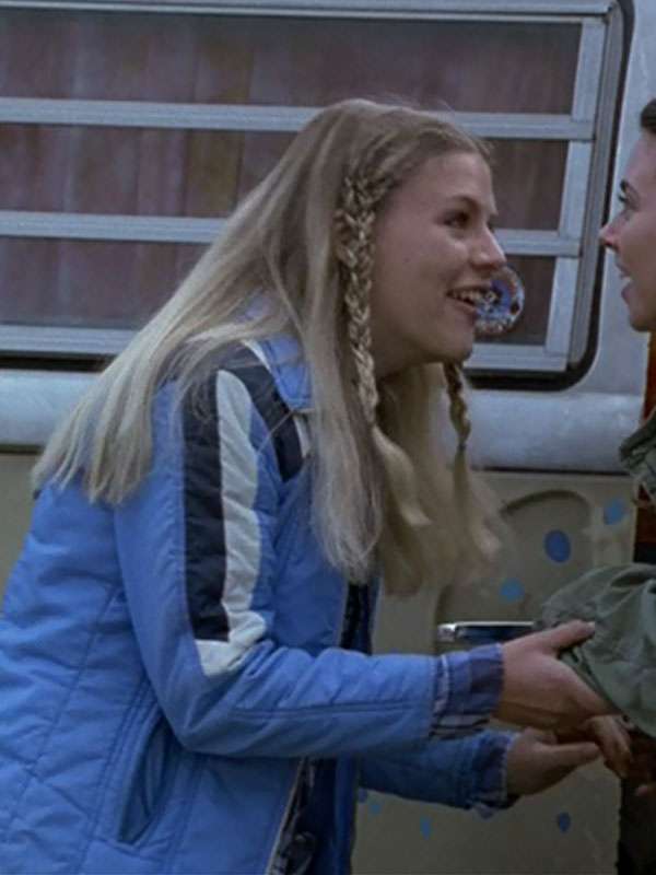 Freaks and Geeks Busy Philipps Blue Track Jacket